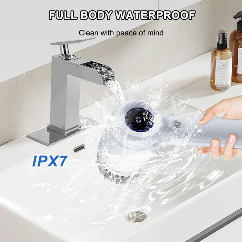 USB elektryczna obrotowa szczotka 5w1 do kuchni/łazienki 🧽